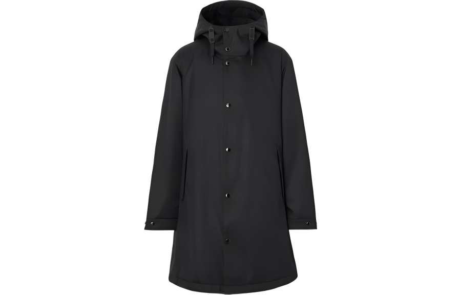 Burberry Logo-print Hooded Parka Coat