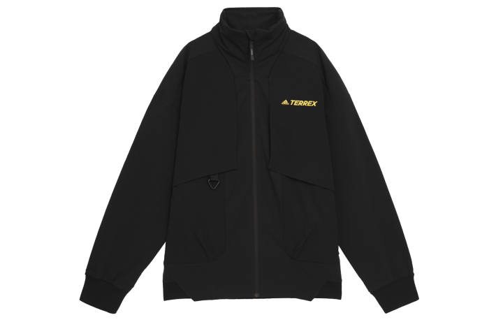 Adidas Adidas Jackets Unisex Black Hooded Moderate Workwear