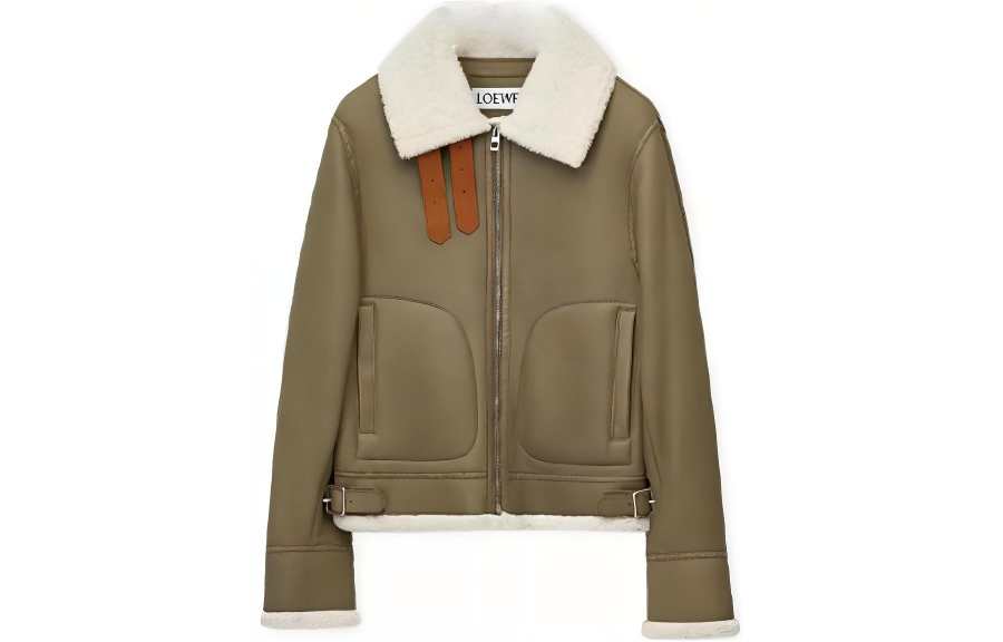 LOEWE LOEWE Aviator Shearling Jacket