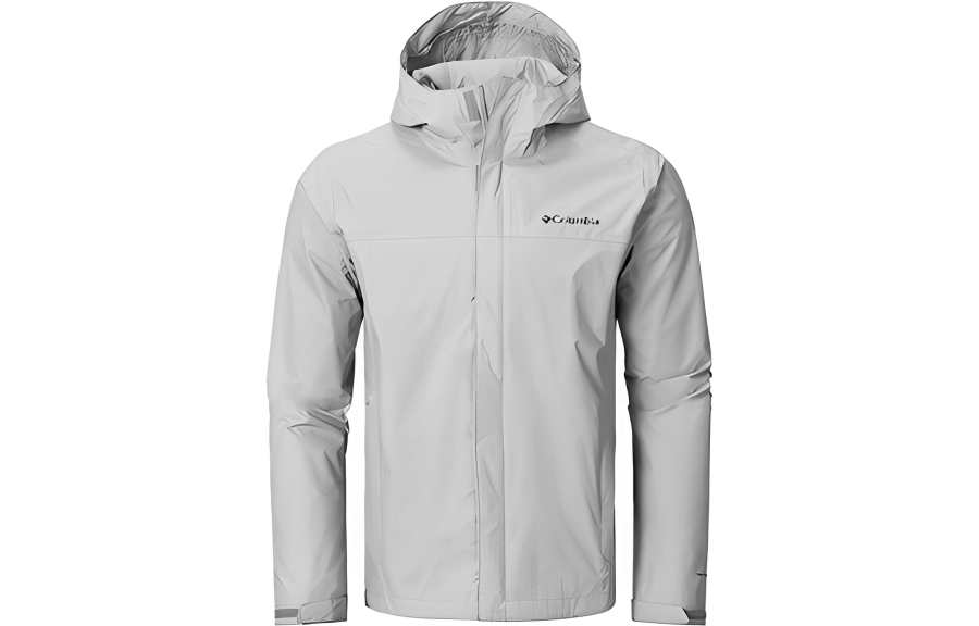 Columbia Jackets Men's Gray Hooded Non Detachable Moderate Other