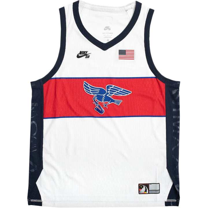 Nike Nike Sb Usa Men's Dri-FIT Adv Sleeveless Skate Jersey