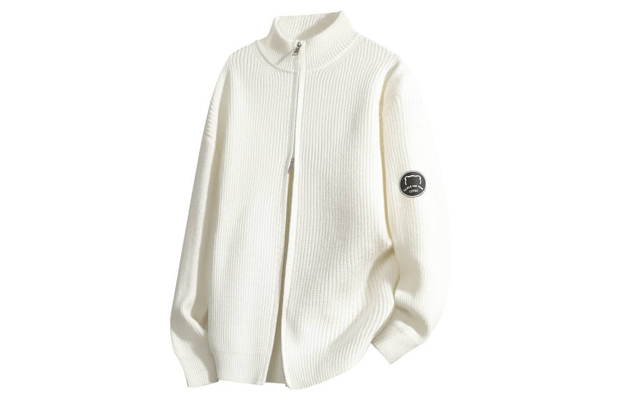 Disney Knitwear Unisex Stand Collar Moderate Cardigan