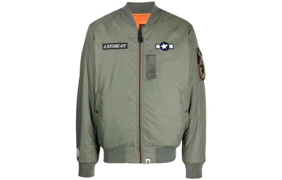 A BATHING APE Bape Busy Shark Loose Fit MA 1