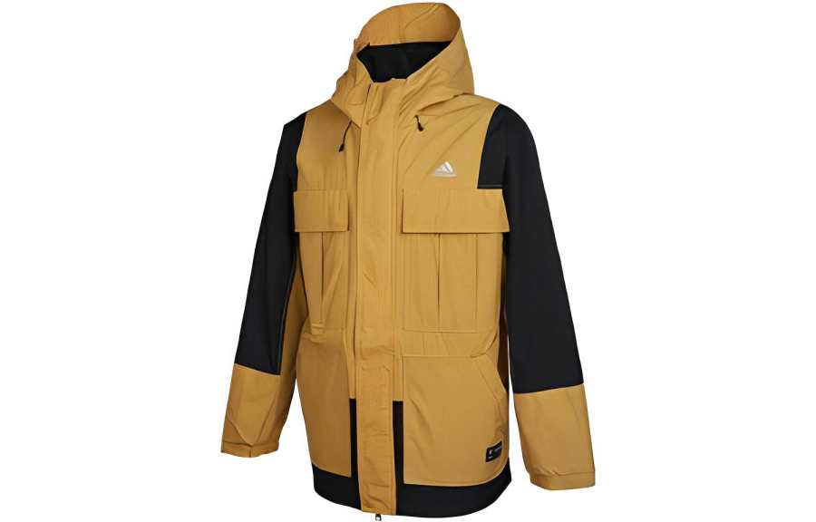 Adidas Adidas Jackets Men's Yellow Hooded Moderate Other