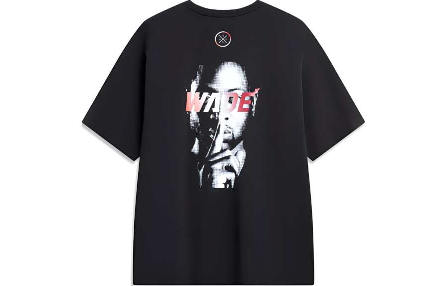 Li-Ning Li Ning Raglan Sleeve T Shirt Men's Black