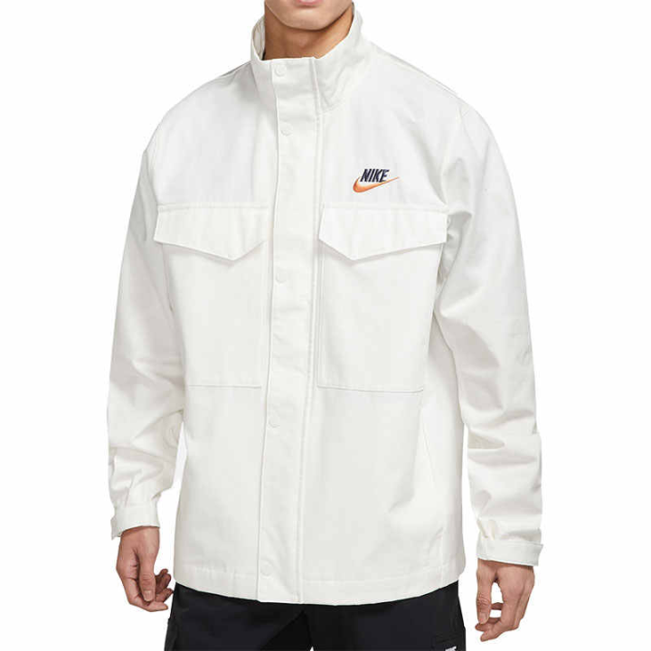 Nike Nike Jackets Men's White Stand Collar Moderate Other