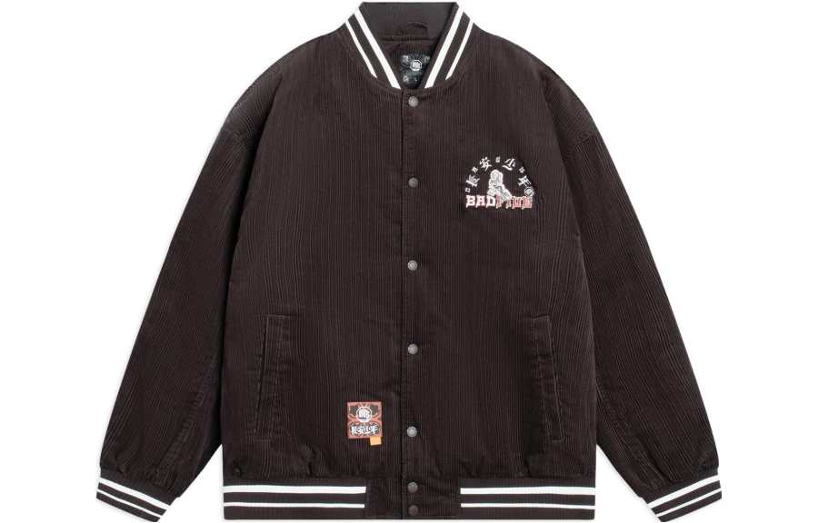 Li-Ning Li Ning Badfive Jacket Men's Charcoal Coffee Umber