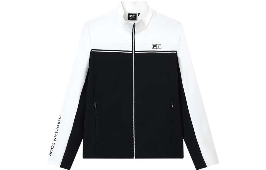 FILA Jackets Men's Legend Blue Stand Collar Moderate Other