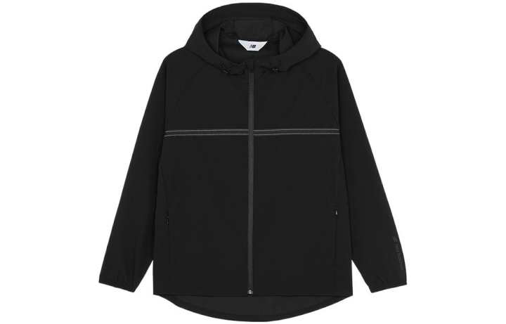 New Balance New Balance Jackets Men's Black Hooded Moderate Other