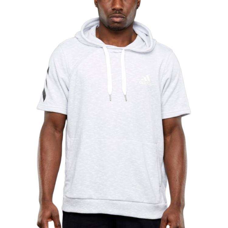 Adidas Adidas Sweatshirts Men's White Hooded Moderate