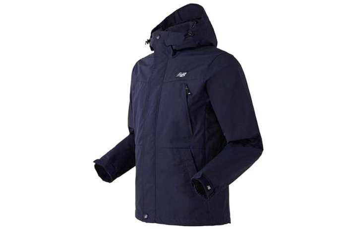 New Balance New Balance Jackets Men's Navy Blue Crew Neck Moderate Instructor