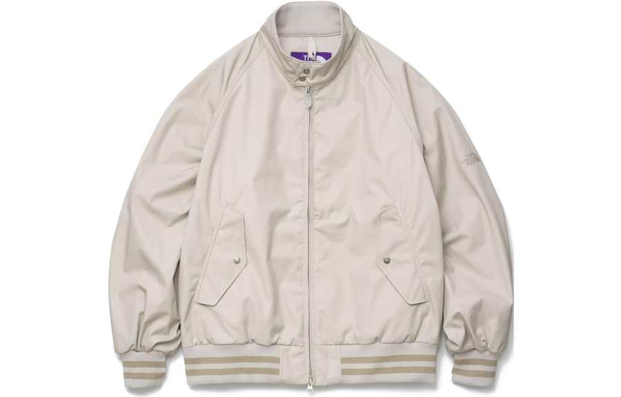 THE NORTH FACE PURPLE LABEL Jackets Men's Light Beige Stand Collar Moderate Other