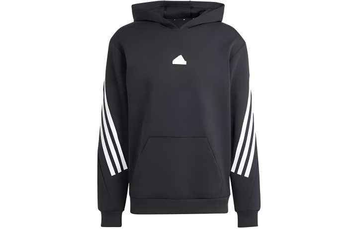 Adidas Adidas Sweatshirts Men's Black Hooded Moderate Other