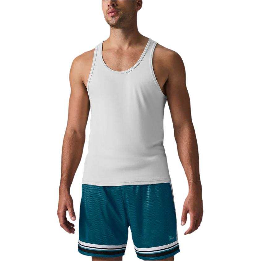 Alo Yoga Tank Tops Men's Crew Neck Moderate Racerback