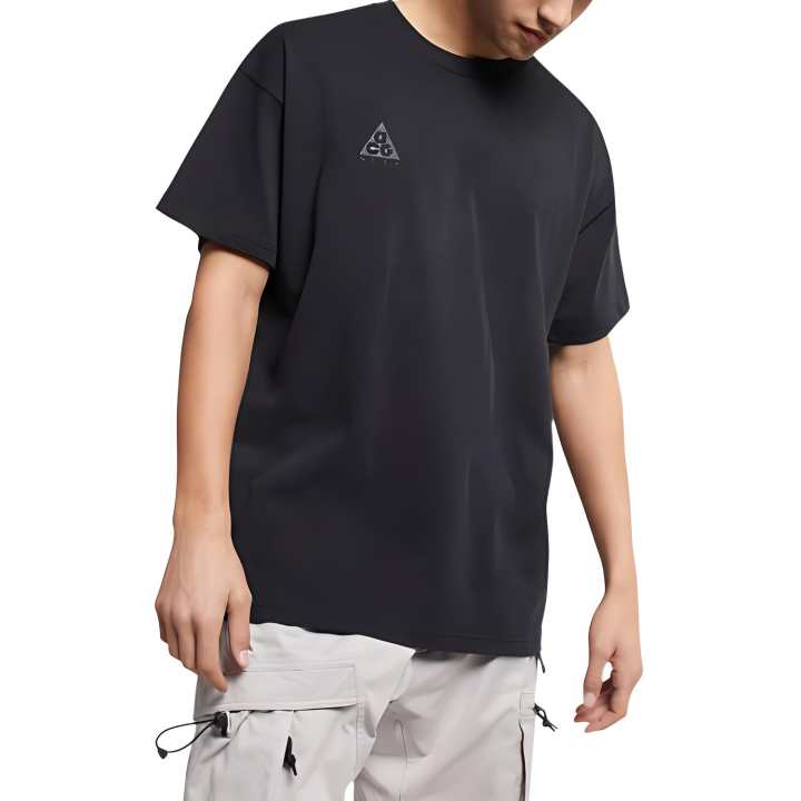 Nike Nike T Shirts Men's Black Crew Neck Moderate