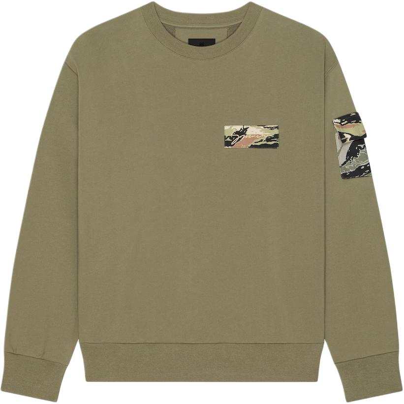 Givenchy Givenchy Camo Patch Crewneck Sweatshirt