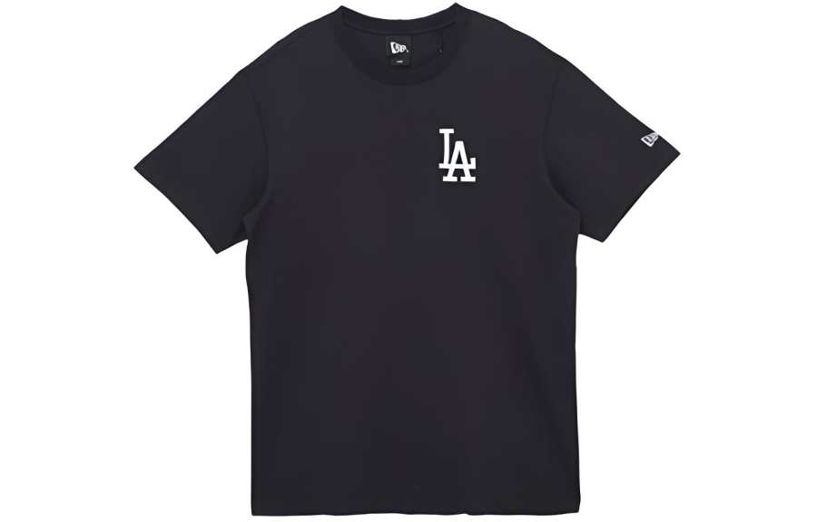 New Era SS22 Letter T Shirt Unisex Black