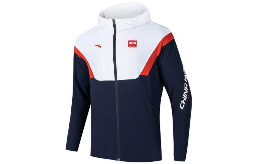 ANTA Anta Variety Training Collection Jacket Men's Blue White