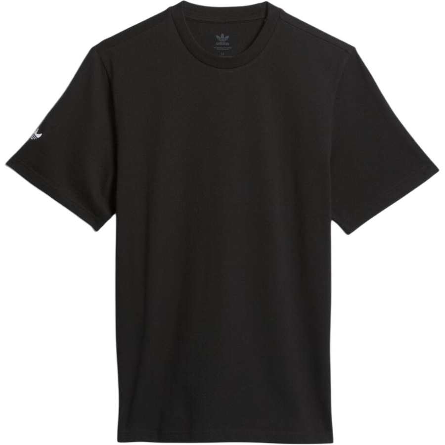 Adidas Adidas D4T T Shirts Men's Black Crew Neck Moderate Straight Fit