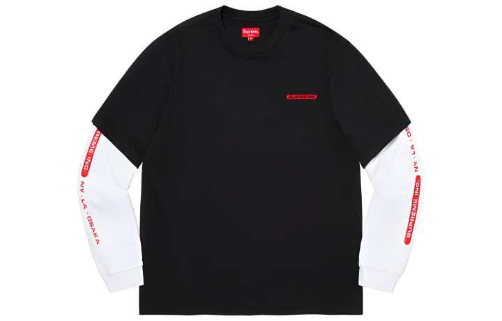 Supreme Supreme Inc. Paneled L/S Top