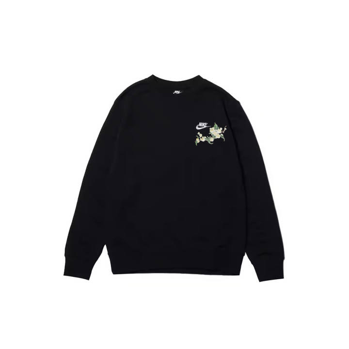 Nike Nike Sweatshirts Men's Black Crew Neck Moderate Regular