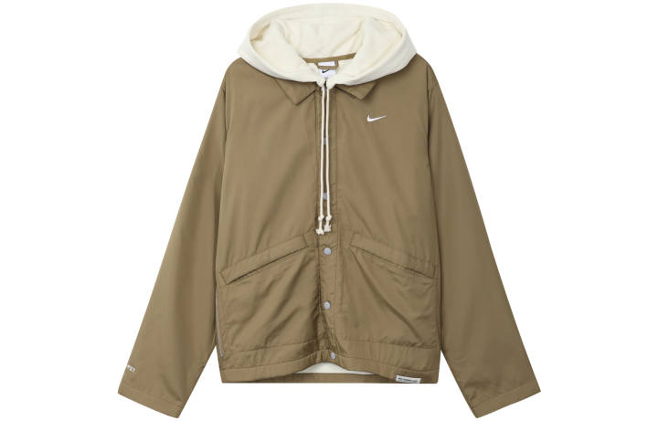 Nike Nike Jackets Men's Woody Brown Hooded Thickened Other