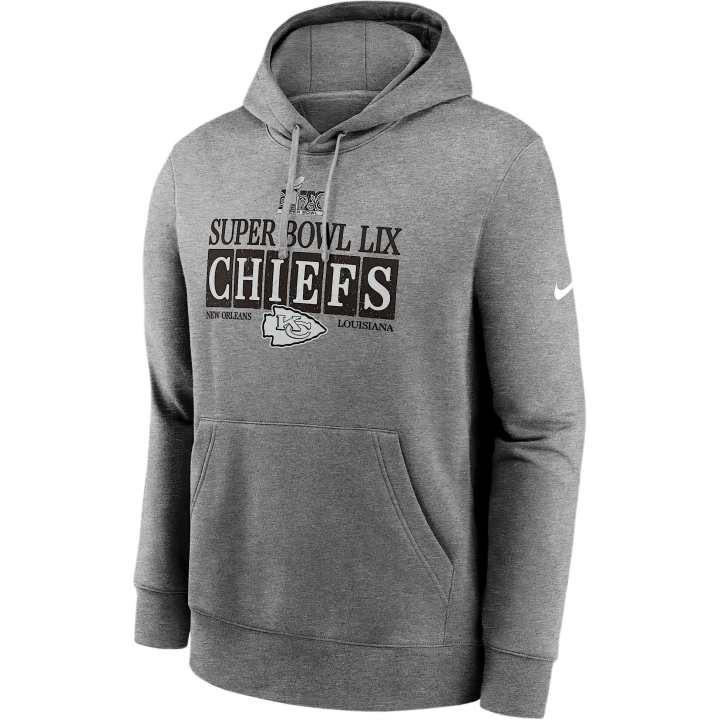 Nike Nike Kansas City Chiefs Super Bowl Lix Bound Nola Inspired Men's Nike Nfl Pullover Hoodie