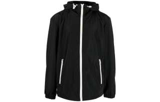 DIESEL Jackets Men's Black Stand Collar Moderate Other
