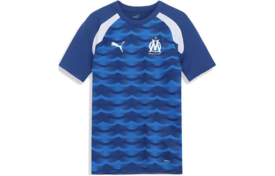 PUMA Olympique Marseille 2023 24 T Shirt Men's Blue