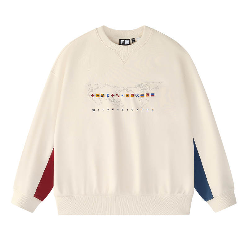 FILA FUSION Sweatshirt Men's Gray Wheat