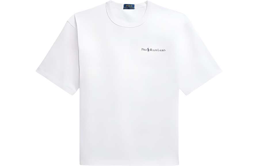 Polo Ralph Lauren SS24 T Shirt Loose Fit Men's White