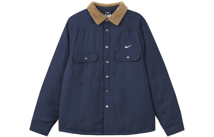 Nike Nike Jackets Men's Blue Lapel Moderate Other