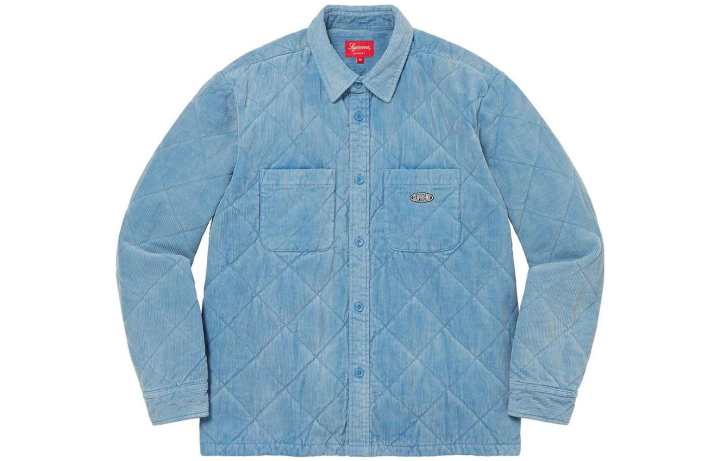 Supreme Supreme Quilted Corduroy Shirt