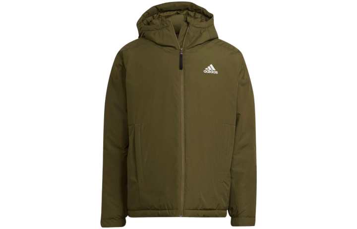 Adidas Adidas TRAVEER Jackets Men's Olive Green Hooded Moderate Other