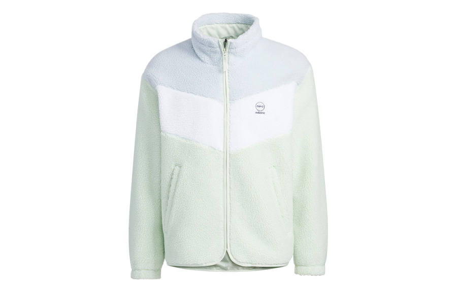 Adidas Neo Jackets Unisex Green Stand Collar Moderate Other