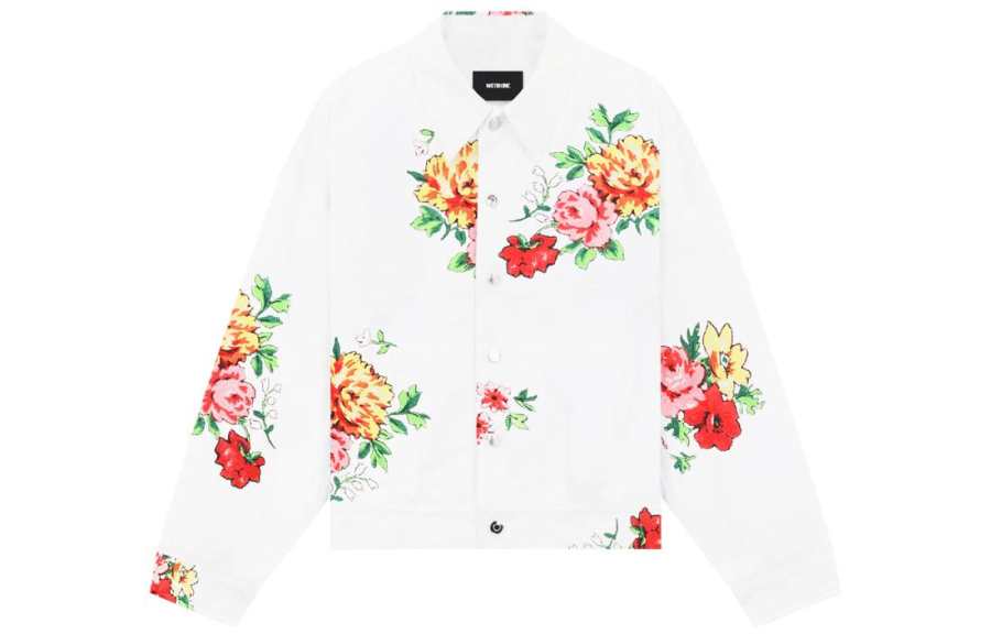 WE11DONE WE11DONE SS23 Jackets Unisex White Lapel Moderate Other