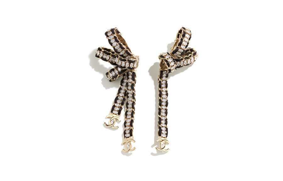 CHANEL Clip On Earrings Women's Gold