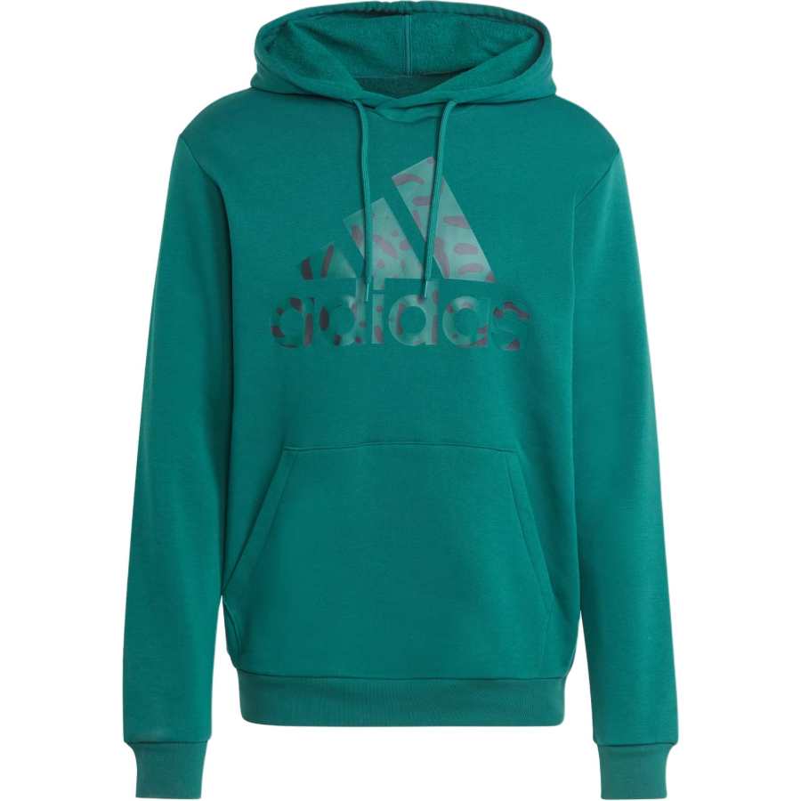 Adidas Adidas Clothing Sweatshirts Men's Green Hooded Moderate