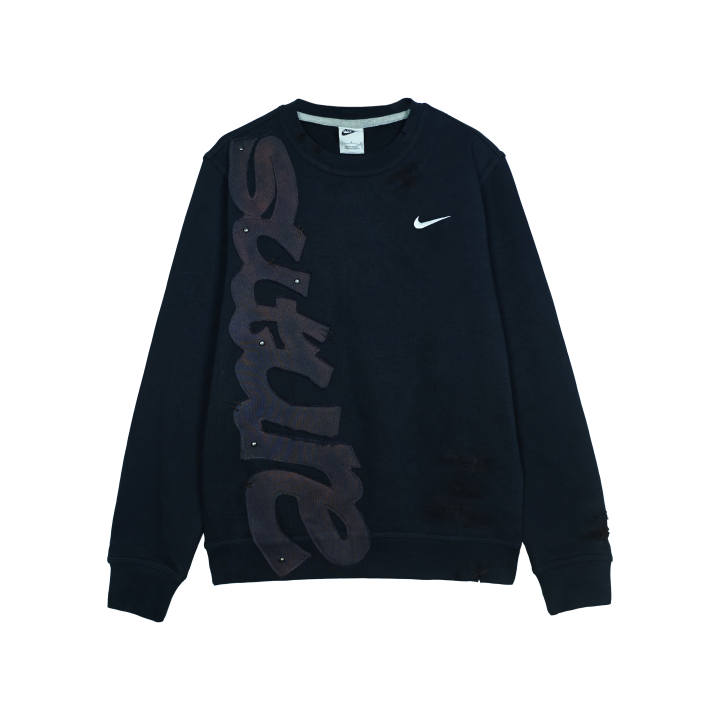 Nike Nike Sweatshirts Unisex Black Crew Neck Moderate