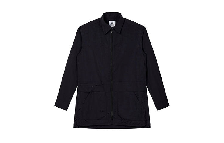 Y-3 Y 3 Jackets Men's Black Lapel Moderate Other