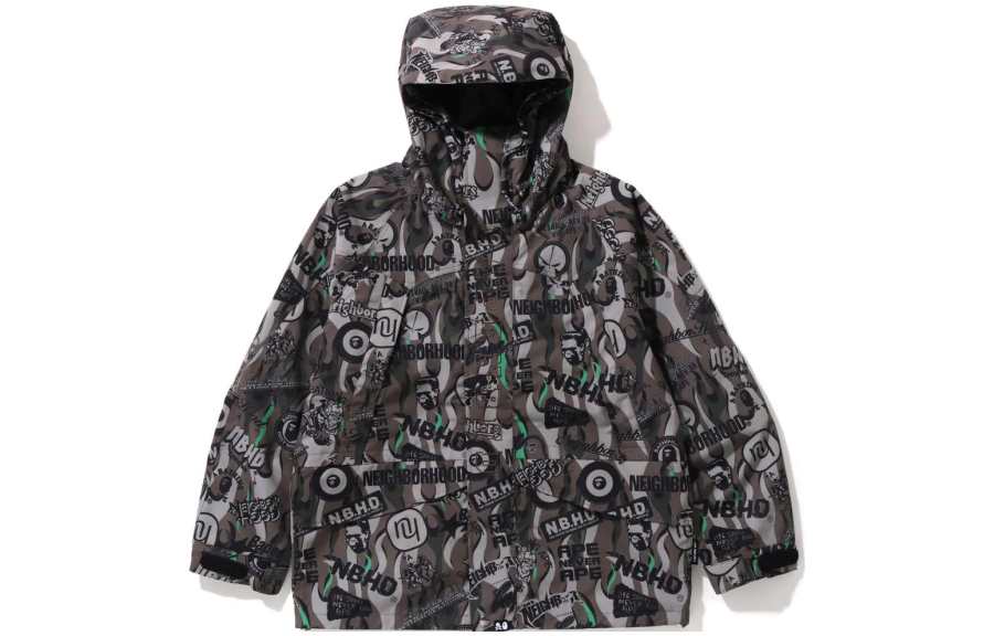 A BATHING APE Bape X Neighborhood Snowboard Jacket