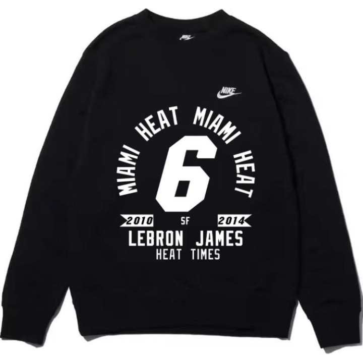 Nike Nike Sweatshirts Unisex Black Crew Neck Moderate Regular