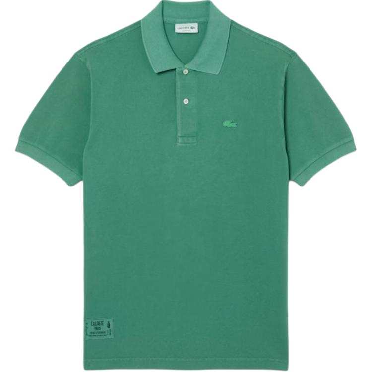 LACOSTE Lacoste washed-effect polo shirt