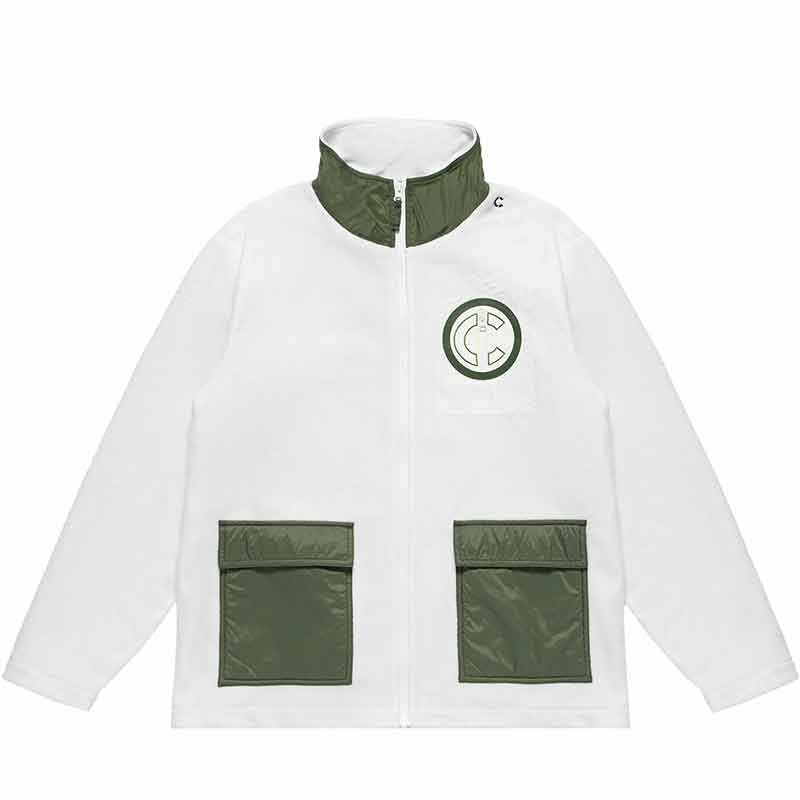 CLOT CLOT Jackets Men's White Stand Collar Moderate Other