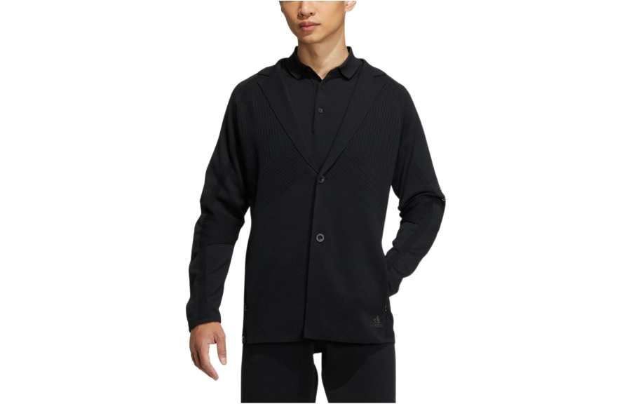 Adidas Adidas Jackets Men's Pitch Black V Neck Moderate Other
