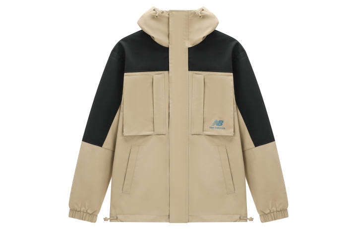 New Balance New Balance Jackets Men's Khaki Hooded Moderate