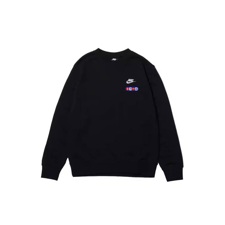 Nike Nike Sweatshirts Men's Black Crew Neck Moderate Regular