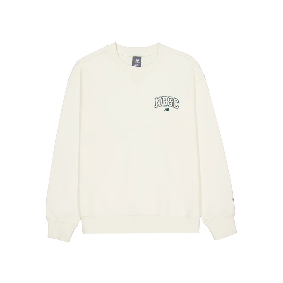 New Balance New Balance Sweatshirt Men's Ivory White