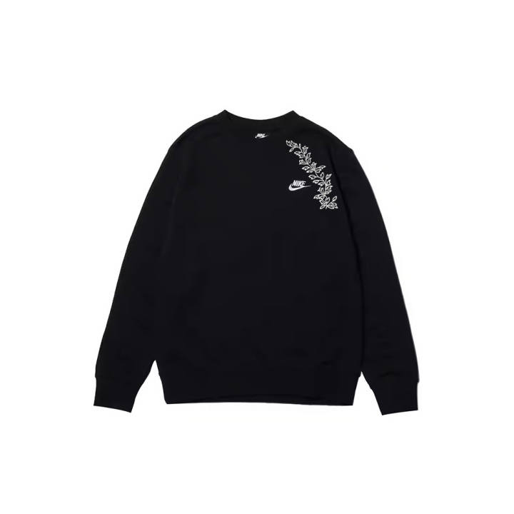 Nike Nike Sweatshirts Men's Black Crew Neck Moderate Regular