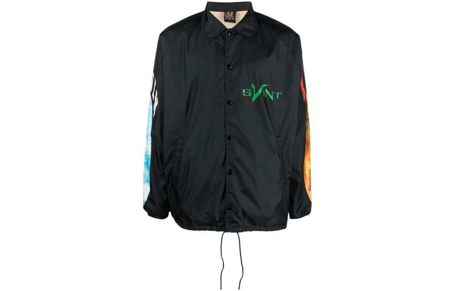 SAINT Mxxxxxx X Vlone Skull Coach Jacket